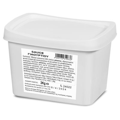 SAUCE ΓΙΑΟΥΡΤΙΟΥ CONDITO 2kg PP