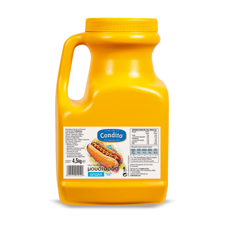 MUSTARD MILD JUG condito 4.5kg