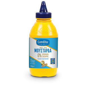 Mustard 0% Added Sugar – 65% Less Salt 500g