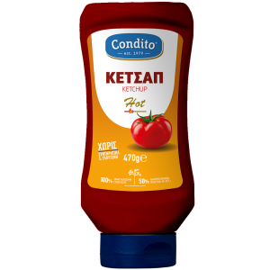 Κέτσαπ Hot Condito 470g